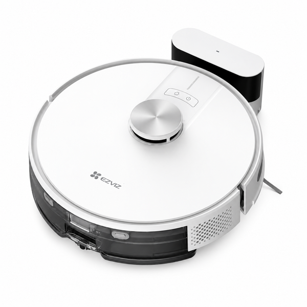 Robot Aspirador Inteligente EZVIZ con Navegación Láser y Control desde la App