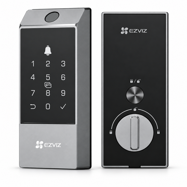 Cerradura Inteligente EZVIZ DL04 Pro Wi-Fi con Huella Digital y Teclado