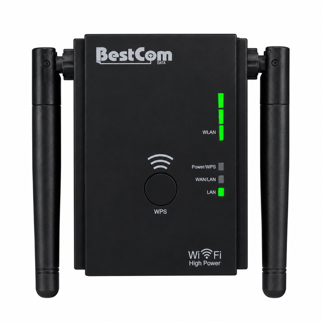 Repetidor WiFi Rompemuros BestCom BC-RM1 Alta Potencia