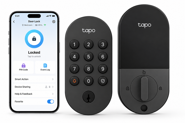 Cerradura Inteligente TP-Link Tapo DL100 – Teclado, App y Acceso sin Llaves